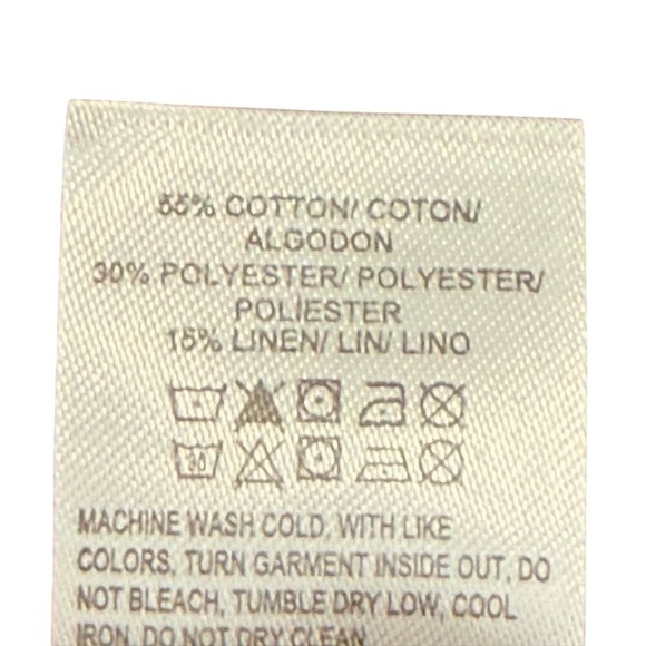 Lucky Brand‎ Short Sleeve Button Up Shirt Men's XXL Heathered Red Casual - Picture 5 of 8